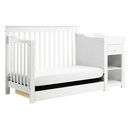 DaVinci Piedmont 4in1 Convertible Crib and Changer with Storage & Reviews Wayfair